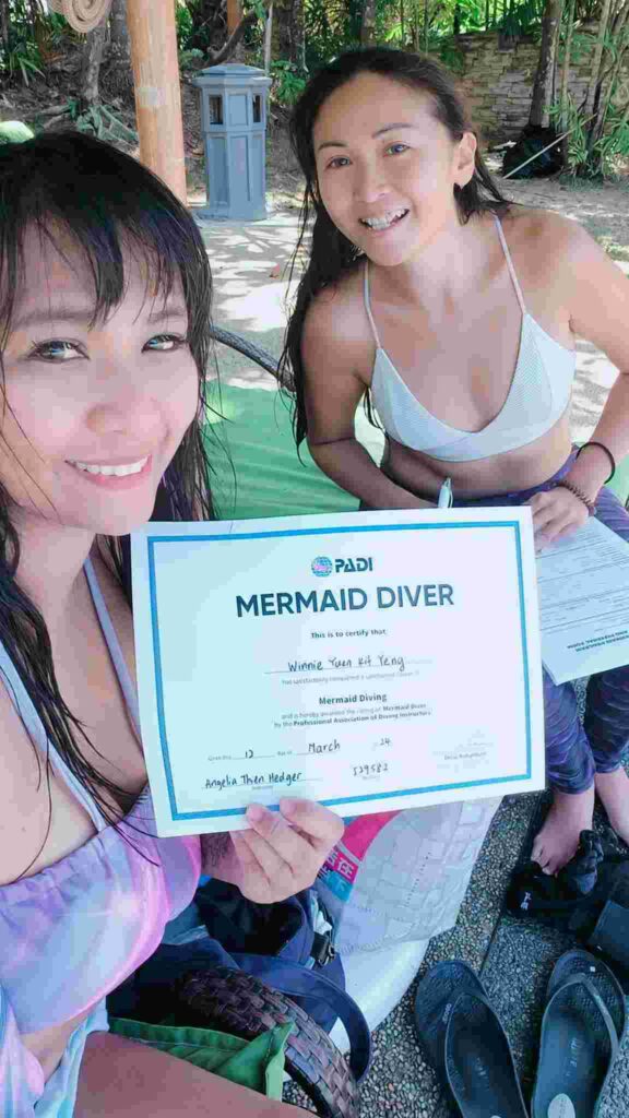A New Mermaid is Certified, Mermaid Winnie