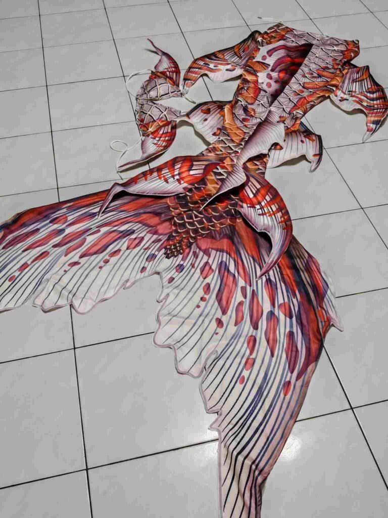 fabric versus silicone mermaid tails